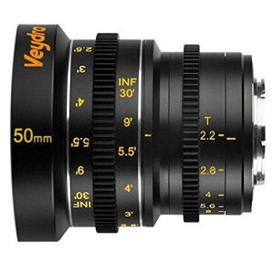 Veydra Mini Prime 50mm T2.2 Micro4/3 Mount Cinema Lens Imperial Standard Focus Scale by Veydra [sAi]