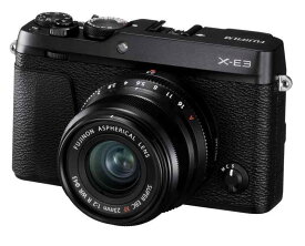 【中古】 FUJIFILM ミラーレス一眼 X-E3単焦点レンズキットブラック X-E3LK23F2-B 当店保証30日間 人気 ミラーレス 一眼レフ 交換レンズ カメラ
