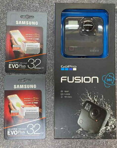 yz GoPro Fusion 360° J MicroSDJ[h x 2 tZbg + GoProXebJ[t CHDHZ-103-FW2