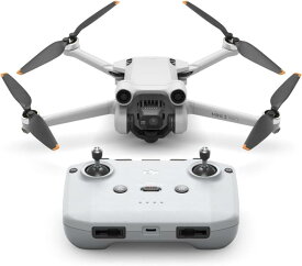【中古】 ディージェイアイ DJI Mini 3 Pro ドローン リモートID対応 折りたたみ 可能 カメラドローン 4K/60fps動画 48MP写真 飛行時間34分 軽量249g未満… 当店保証30日間 人気 AES EBUケーブル 中古