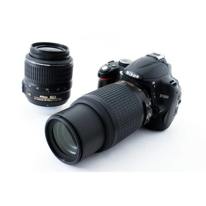 楽天市場】【中古】 ニコン Nikon D5000 標準&望遠ダブルズームキット 