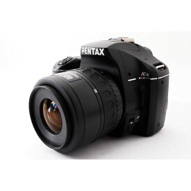 【4/24~4/27限定!最大4,000円OFF&4/25限定で最大P3倍】【中古】ペンタックス PENTAX K-x ブラック レンズセット 美品 SDカードストラップ付き