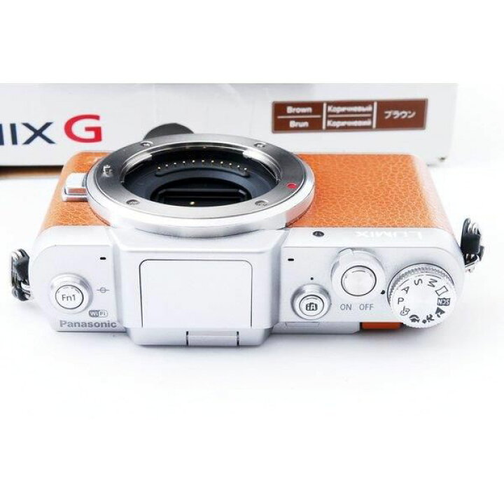 楽天市場】【中古】パナソニック Panasonic DMC-GF7 ブラウン レンズ  