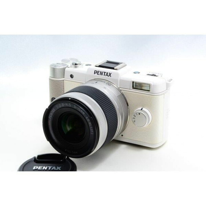 楽天市場】【中古】 ペンタックス PENTAX Q ホワイト レンズキット 美 