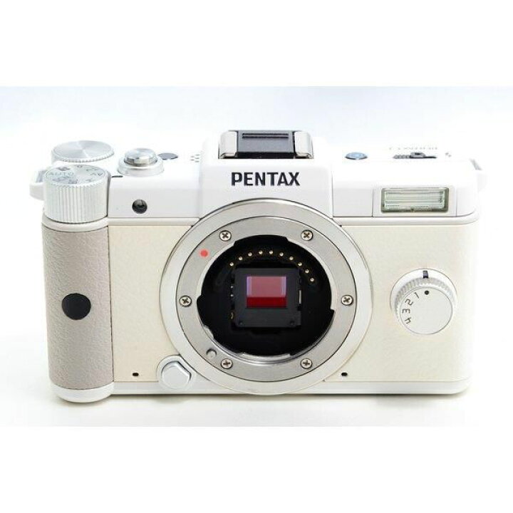 楽天市場】【中古】 ペンタックス PENTAX Q ホワイト レンズキット 美 