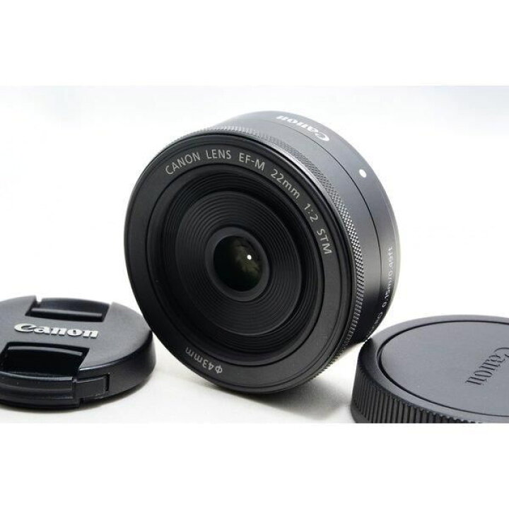 楽天市場】【中古】キヤノン Canon EF-M 22mm F2 STM 美品 ブラック 