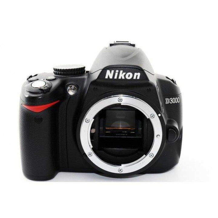 楽天市場】【中古】 ニコン Nikon D3000 レンズキット ブラック 美品 