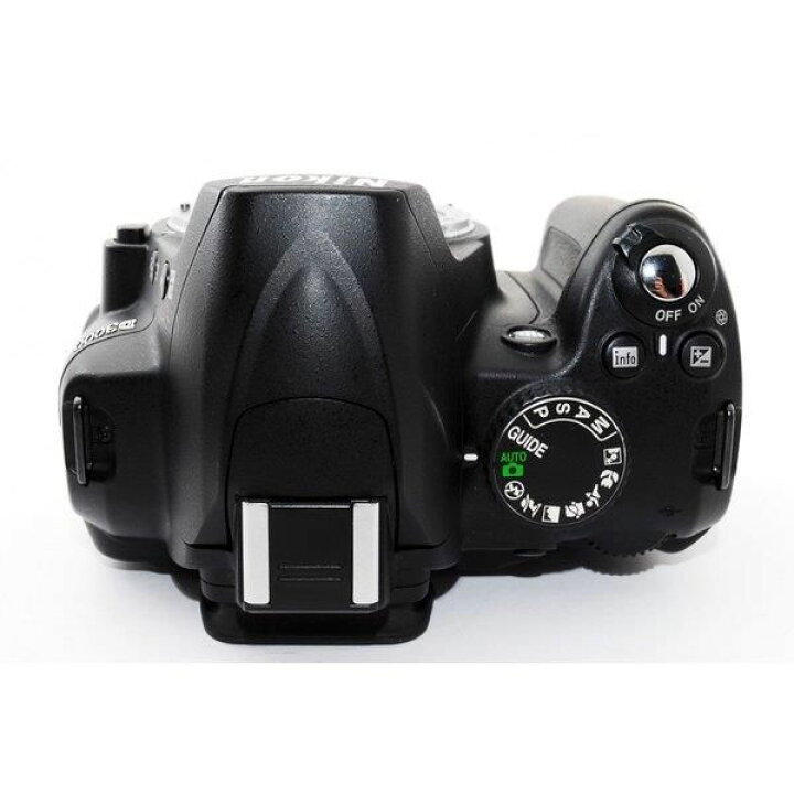 楽天市場】【中古】ニコン Nikon D3000 レンズキット ブラック 美品  