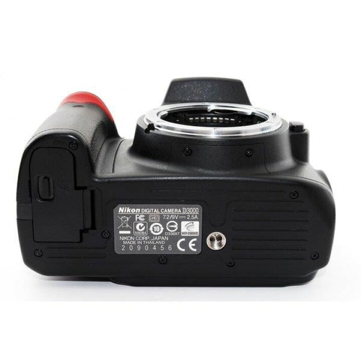楽天市場】【中古】ニコン Nikon D3000 レンズキット ブラック 美品  