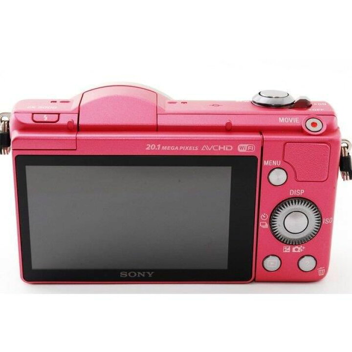 楽天市場】【中古】 ソニー SONY α5000 レンズキット ピンク 美品 自 