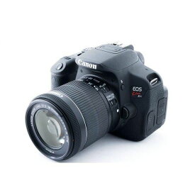 【6/4~6/11限定!最大4,000円OFF&6/5, 6/10限定で最大P3倍】【中古】キヤノン Canon EOS Kiss X7i レンズキット ブラック 美品 ストラップ付き