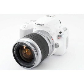 【中古】キヤノン Canon EOS Kiss X9 ホワイト レンズセット 美品 SDカード付き