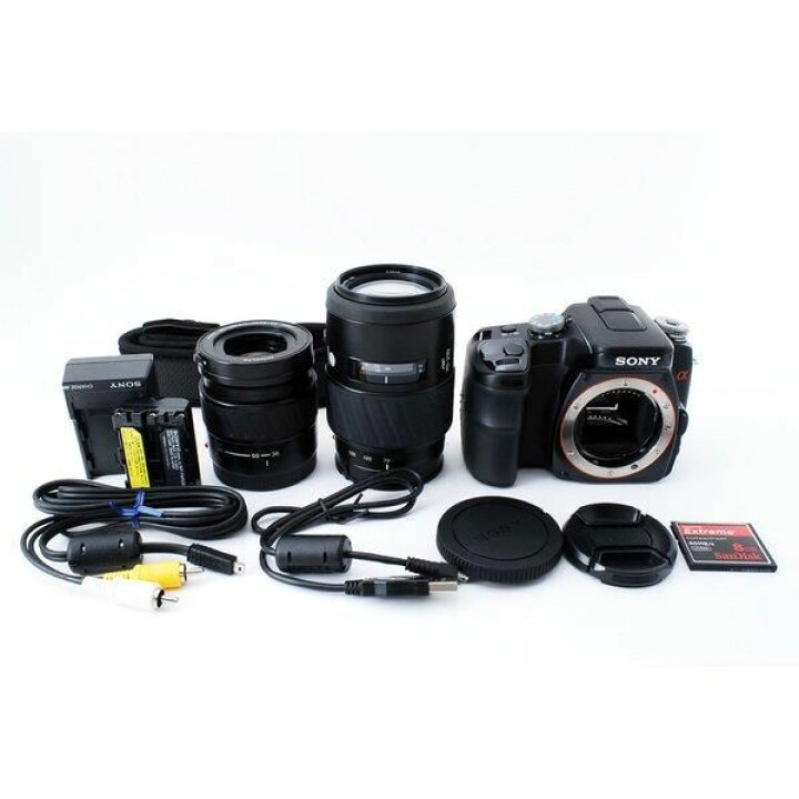 楽天市場】【中古】ソニー SONY α100 DSLR-A100 初心者に最適 標準望遠  