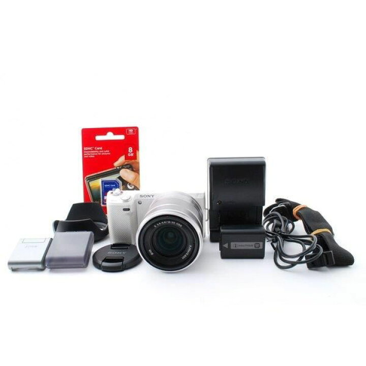 楽天市場】【中古】 ソニー SONY NEX-5 N ホワイト レンズキット 美品 