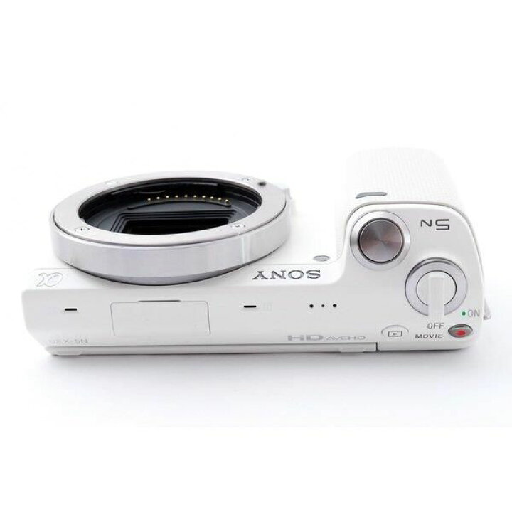 楽天市場】【中古】 ソニー SONY NEX-5 N ホワイト レンズキット 美品 