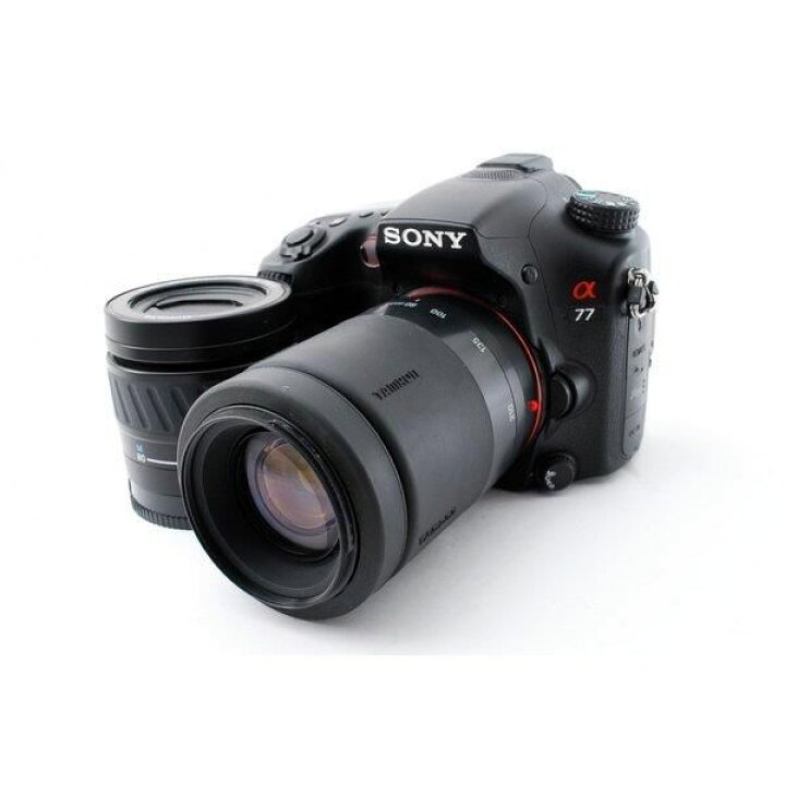 ソニー α77 ダブルズームレンズ セット 