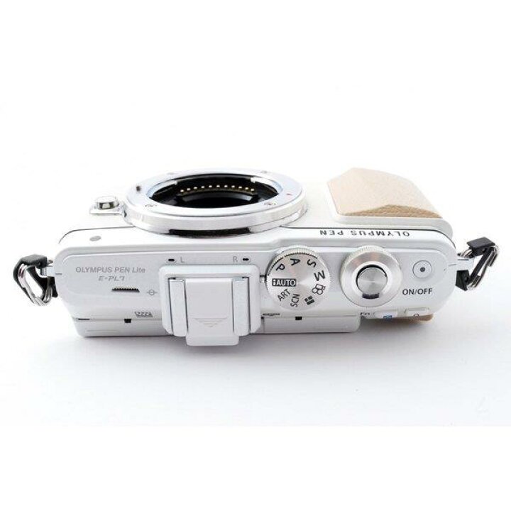 楽天市場】【中古】 オリンパス OLYMPUS E-PL7 ホワイト レンズセット 