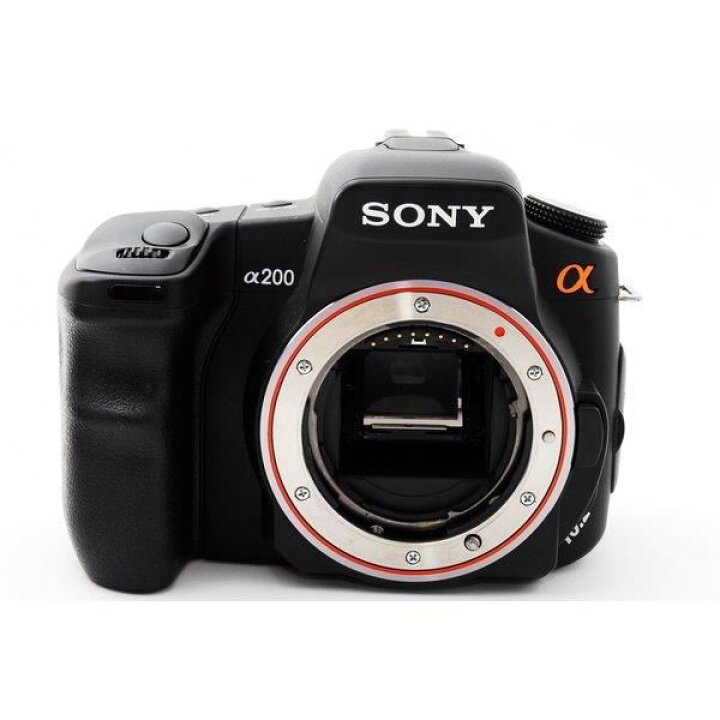 楽天市場】【中古】ソニー SONY α200 DSLR-A200 初心者に最適 標準&超  