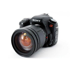 【6/4~6/11限定!最大4,000円OFF&6/5, 6/10限定で最大P3倍】【中古】ソニー SONY α200 DSLR-A200 高倍率レンズセット 美品 高速連写に定評アリ 付き