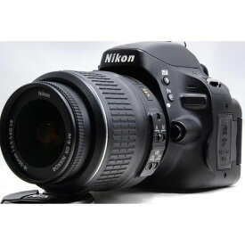 【中古】 ニコン Nikon D5100 レンズセット ブラック 美品 ストラップ付き 当店保証30日間 人気 ミラーレス 一眼レフ 交換レンズ カメラ