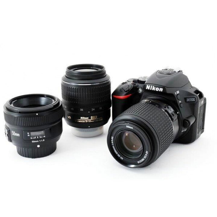 楽天市場】【中古】 ニコン Nikon D5500 トリプルズームセット 美品 