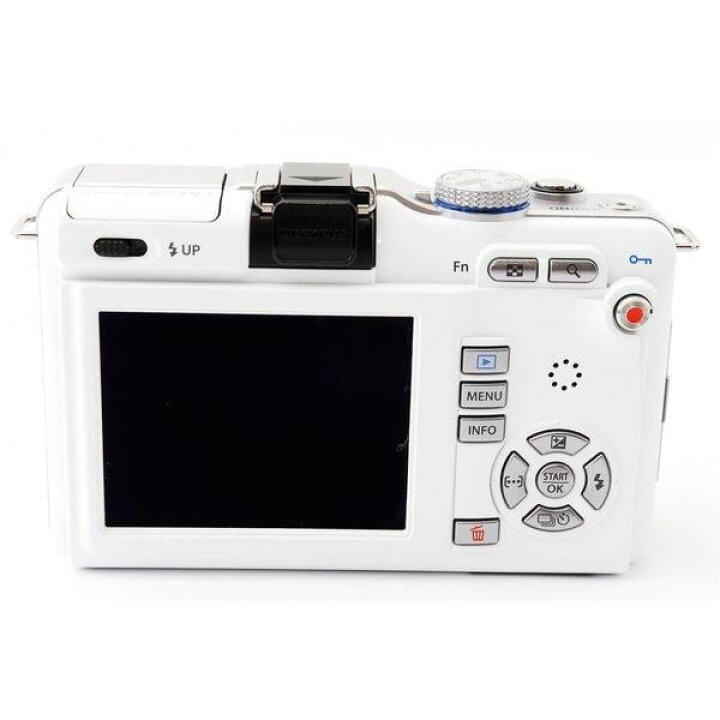 楽天市場】【中古】 オリンパス OLYMPUS E-PL1 ホワイト レンズセット 