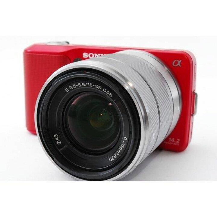 楽天市場】【中古】 ソニー SONY NEX-3 レンズキット レッド 美品 当店 