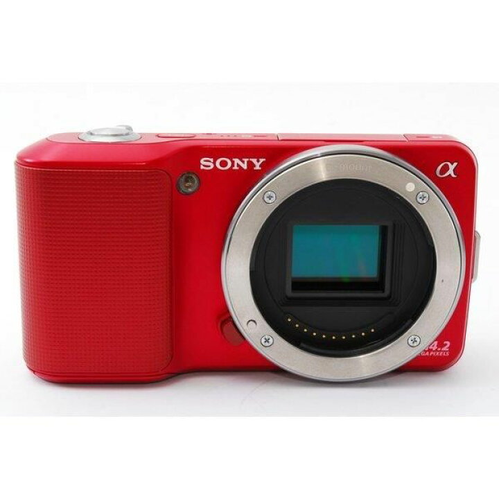 楽天市場】【中古】 ソニー SONY NEX-3 レンズキット レッド 美品 当店 