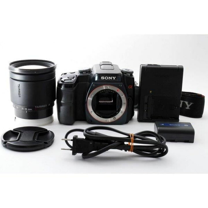 楽天市場】【中古】 ソニー SONY α100 DSLR-A100 高倍率ズームレンズ 