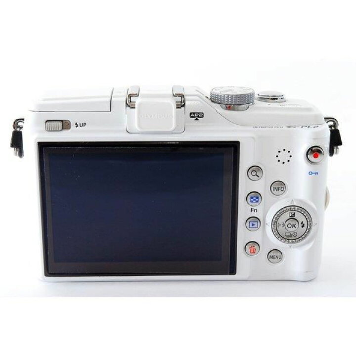 楽天市場】【中古】オリンパス OLYMPUS E-PL2 ホワイト レンズキット 