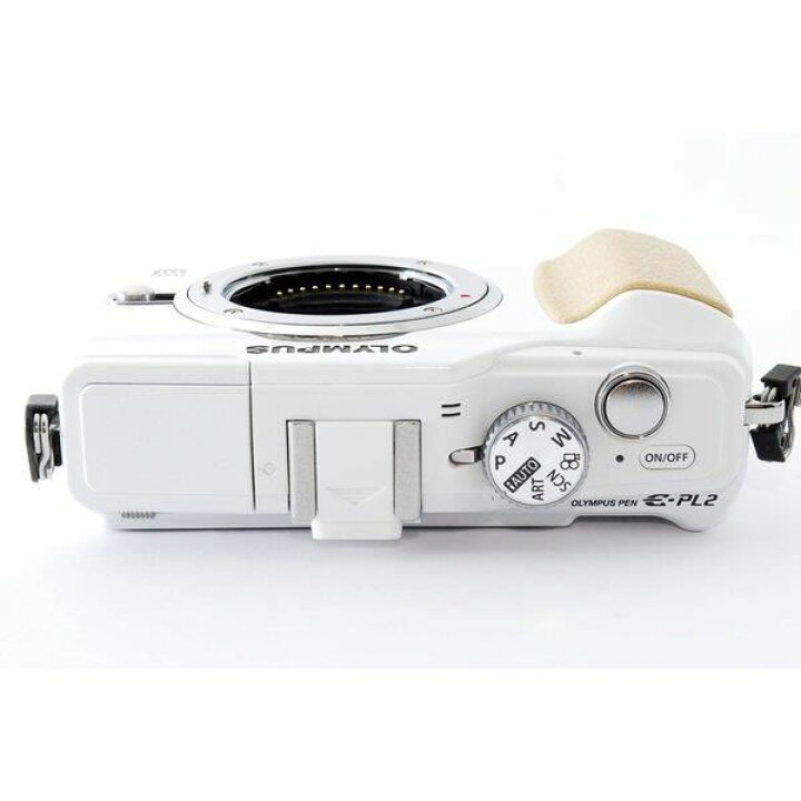 楽天市場】【中古】オリンパス OLYMPUS E-PL2 ホワイト レンズキット 