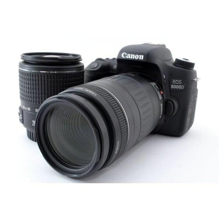 楽天市場】【中古】キヤノン Canon EOS 8000D 標準&超望遠ダブルズーム 