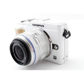 【4/24~4/27限定!最大4,000円OFF&4/25限定で最大P3倍】【中古】オリンパス OLYMPUS E-PL2 ホワイト レンズキット 美品 SDカード付