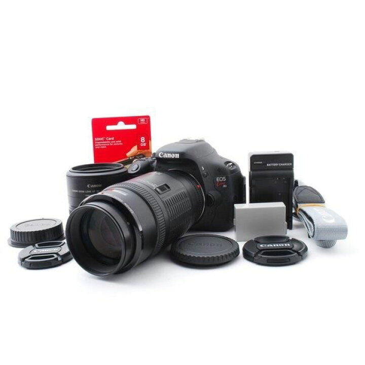 楽天市場】【中古】 キヤノン Canon EOS Kiss X5 標準&望遠ダブル 
