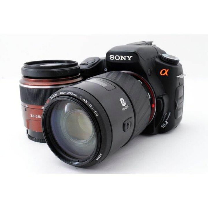 楽天市場】【中古】 ソニー SONY α200 DSLR-A200 ダブルズームセット 