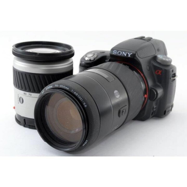 楽天市場】【中古】 ソニー SONY α55 SLT-A55V 標準・望遠ダブルズーム 