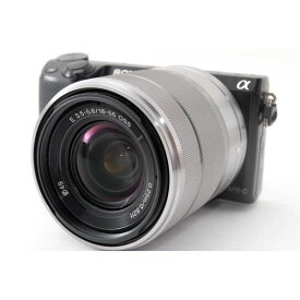 【4/24~4/27限定!最大4,000円OFF&4/25限定で最大P3倍】【中古】ソニー SONY NEX-5R レンズセット ブラック 美品 Wi-Fiでスマホへ転送 SDカードフラッシュ付き