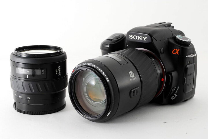 楽天市場】【中古】 ソニー SONY α200 DSLR-A200 ブラック 超望遠 