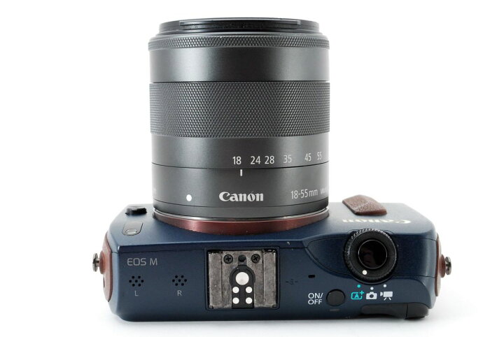 楽天市場】【中古】 キヤノン Canon EOS M ベイブルー レンズセット 訳 