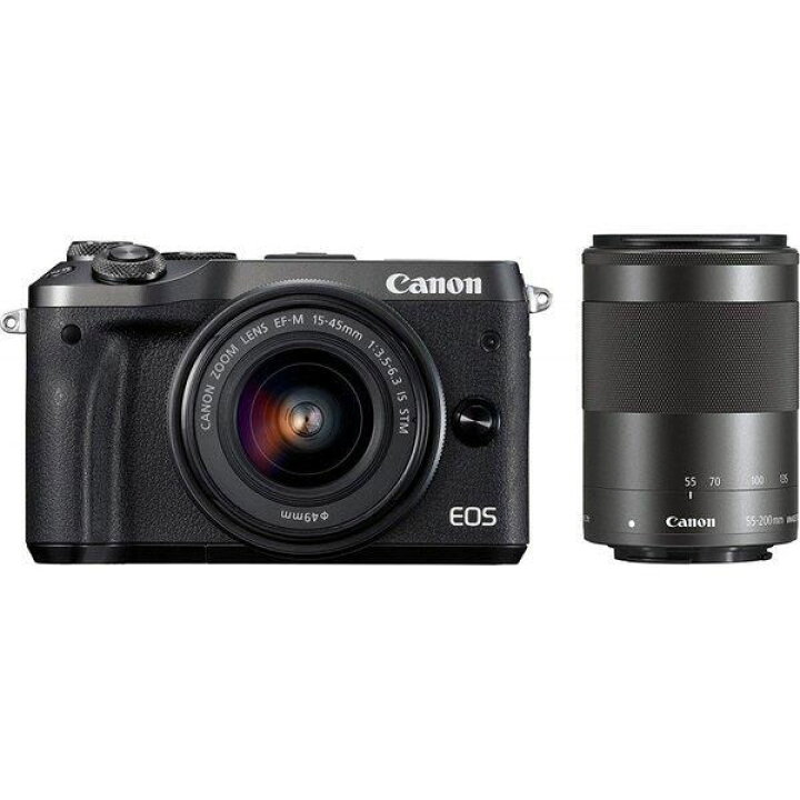 楽天市場】【中古】 キヤノン Canon EOS M6 ダブルズームキット 