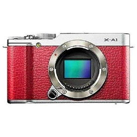 【4/24~4/27限定!最大4,000円OFF&3/25限定で最大P3倍】【中古】フジフィルム FUJIFILM X-A1本体 レッド F FX-X-A1R SDカード付き