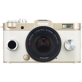 【6/4~6/11限定!最大4,000円OFF&6/5, 6/10限定で最大P3倍】【中古】ペンタックス PENTAX Q-S1 ズームレンズキット ゴールド SDカード付き