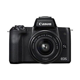 【中古】キヤノン Canon EOS Kiss M ブラック SDカード付き