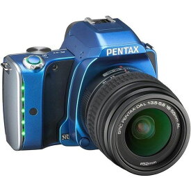 【中古】ペンタックス PENTAX K-S1 レンズキット ブルー SDカード付き