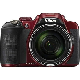 【6/1限定!全品P3倍】【中古】ニコン Nikon COOLPIX P610 光学60倍 1600万画素 レッド SDカード付き