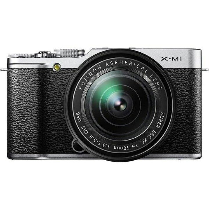 楽天市場】【中古】フジフィルム FUJIFILM X-M1 レンズキット シルバー  