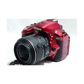 【中古】ニコン Nikon D5300 18-55mm VR II レンズキット レッド SDカード付き