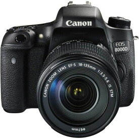 【6/1限定!全品P3倍】【中古】キヤノン Canon EOS 8000D レンズキット EF-S18-135mm F3.5-5.6 IS STM 付属
