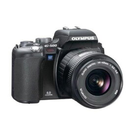 【4/24~4/27限定!最大4,000円OFF&3/25限定で最大P3倍】【中古】オリンパス OLYMPUS E-500 ブラック レンズセット