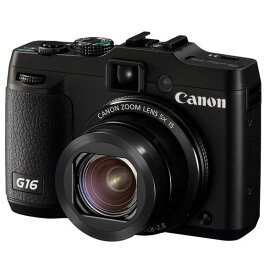 【中古】キヤノン Canon PowerShot G16 広角28mm 光学5倍ズーム SDカード付き